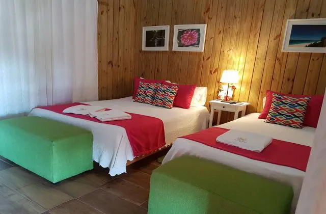 Hotel Vista de Aguilas Pedernales room 2 king beds